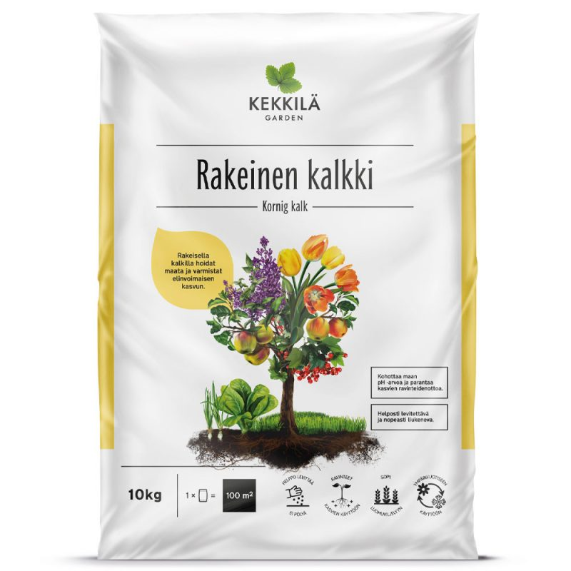 Kekkilän Rakeinen kalkki 10kg